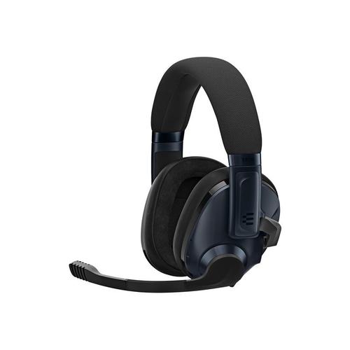 EPOS H3PRO Hybrid - Micro-casque - circum-aural - Bluetooth - sans fil, filaire - Suppresseur de bruit actif - jack 3,5mm, USB-A - blanc