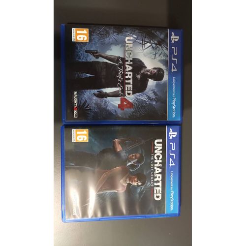 Lot 2 Jeux Ps4 Uncharted 4 Et The Lost Legacy