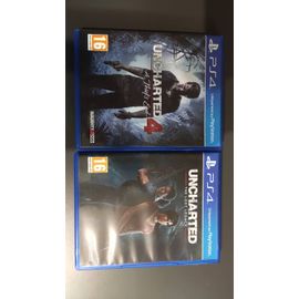 Lot 2 Jeux Ps4 Uncharted 4 Et The Lost Legacy