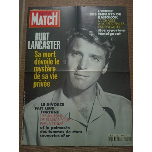 Affiche Une Paris-Match Numéro 2371