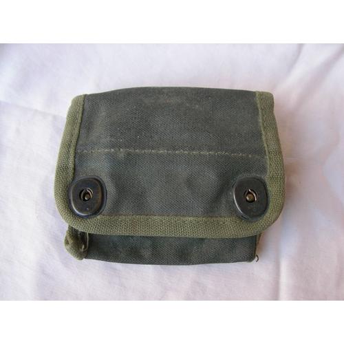 Ww2 Us Pochette Pour Boussole Militaire Américaine Impregnée/Étanche Personnalisée 39/45