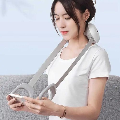 Masseur Électrique De Cou En Forme De U,Shiatsu Pour Le Dos,Les Épaules,Le Corps,Compression Chaude,Pétrissage Des [B909177275]