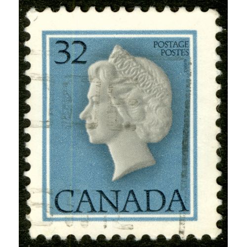 Timbre Oblitéré Canada, Postage, Postes, 32