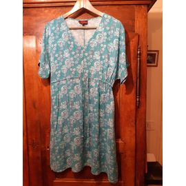 Tunique / Robe Bleue "La Fiancée Du Mékong"