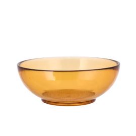 Saladier En Verre Ambre 24 Cm