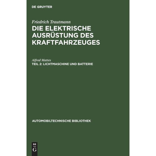 Lichtmaschine Und Batterie