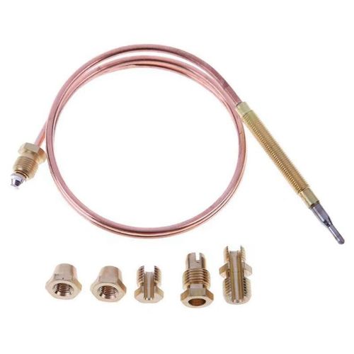 90CM Thermocouple Capteur Thermocouple Universel Remplacement Patio Chauffage pour Gaz Cheminée Fournaise Foyer Chauffe-eau