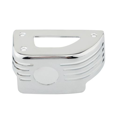 Protecteur De Protection De Protection De Bouchon De Réservoir De Liquide De Frein Arrière De Moto Pour R18 Classic Transcontinental R18b (Argent)