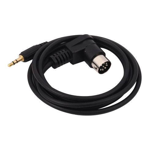 Voiture 3.5mm AUX Entrée Adaptateur Audio Câble Mini Jack AUX 8 broches M-BUS CD Changeur Câble Pour Prise D¿or