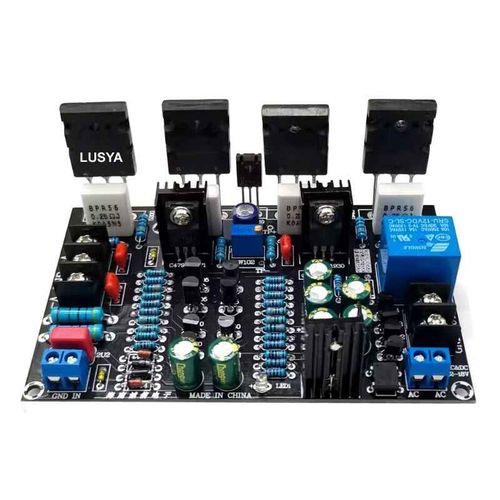 LUSYA-Amplificateur de puissance mono 200W,5200,1943,carte d'ampli à tube haute puissance avec citations de protection des haut-parleurs,version améliorée