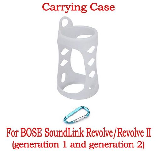 Support de socle de charge USB DC 5V,1,5 A,base de chargeur pour Bose SoundLink REvolve +/REvolve + II pour Bose SoundLink REvolve/REvolve II - Type White Carrying Case #B