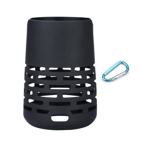Juste anti-ald pour haut-parleur portable,étui de voyage antichoc avec mousqueton pour Bose,SoundLink,REvolve,REvolve + I II - Type Black for Plus