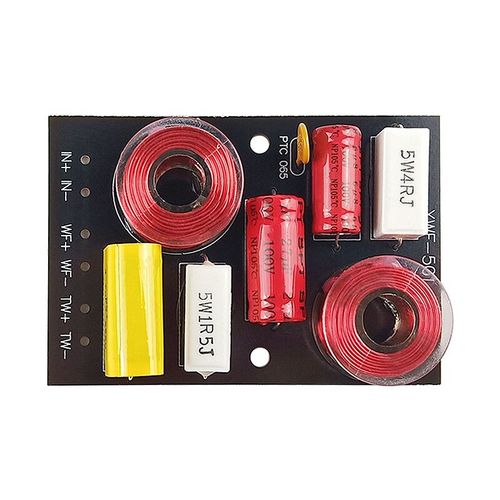 GHXAMP - Tweeter à 2 voies pour haut-parleur,30W-50W,croisement de haut-parleur,3.0KHz,diviseur bidirectionnel pour haut-parleur 5-8 pouces,2 pièces
