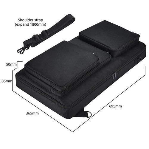 Le Plus Récent Sac De Transport Avec Sangle Initiée Pour Pioneer Ddj-Flx6 Ddj-Sx Ddj-Sx2 Ddj-Sx3 Dj Contrmatérielle Logy Case Sac De Rangement - Type Black-Generique