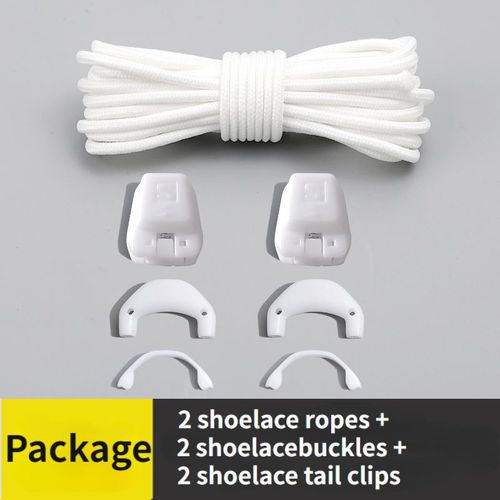Kit De Lacets Rapides Pour Chaussures De Tennis Rondes Pour Enfants Et Adultes,Baskets De Course,Lacets Lumineux Pour Salomon,Sans Liens,Qualité,