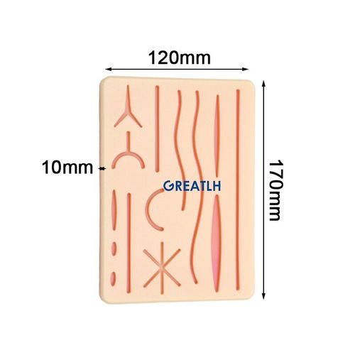 Kit D'entraînement À La Suture Cutanée,Tampon De Pratique En Silicone Pour Étudiants En Médecine - Type Module 1