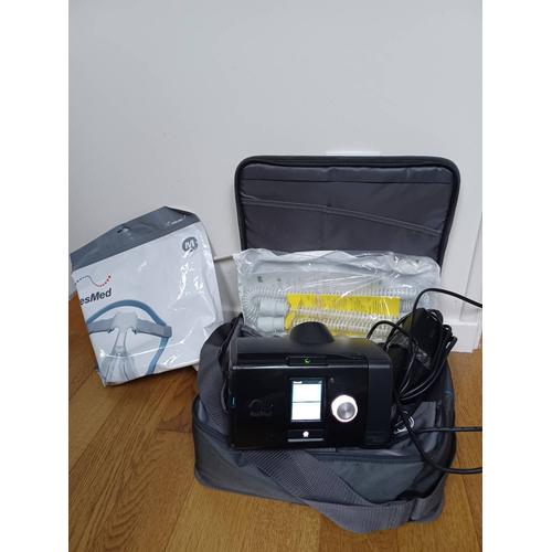 Appareil Respiratoir Resmed S10 Airsense 10 Autoset Cpap Traitement Apnée Du Sommeil Anti Ronflements 