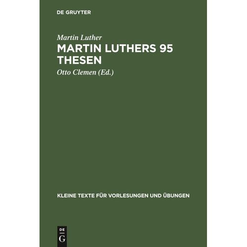 Martin Luthers 95 Thesen