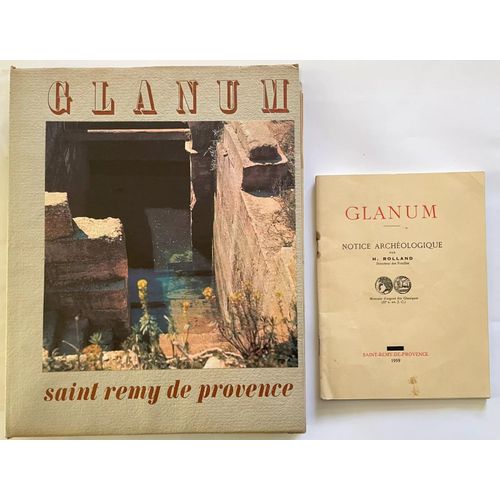 Rolland Henri | Glanum Saint Rémy De Provence + Notice Archéologique | 1960. [Livre Ancien, Archéologie, Histoire] Très Bon État.