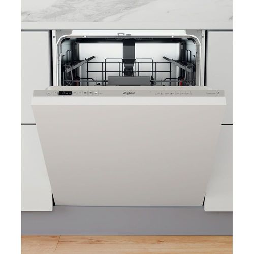 Lave-vaisselle encastrable argent, 60cm, PowerClean Pro WHIRLPOOL W3ID734S