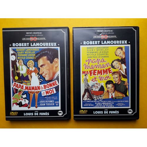 Lot: Papa Maman La Bonne Et Moi + Papa Maman Ma Femme Et Moi