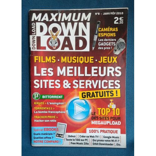 Maximum Download N°8 - 2010 - Occasion