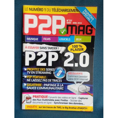 P2p Mag N°27 - 2010 - Occasion