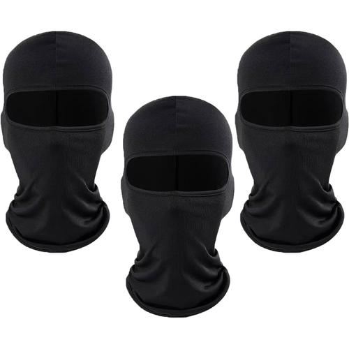 Lot De 3 Cagoules De Moto Pour Homme Et Femme