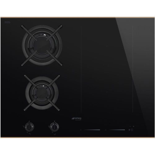 Smeg - Table mixte SMEG PM6643R - Noir