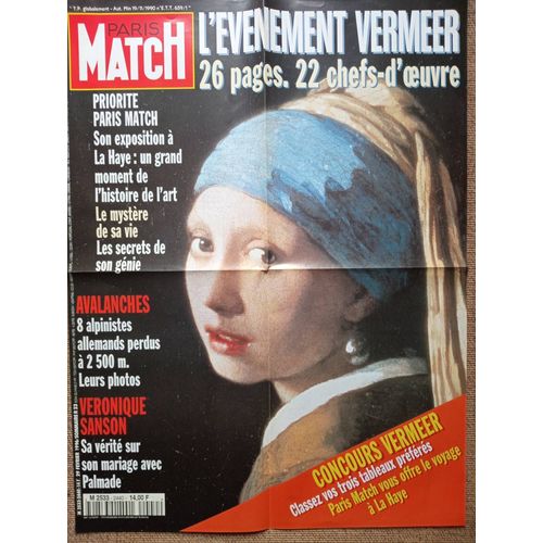 Affiche Une Paris-Match Numéro 2440