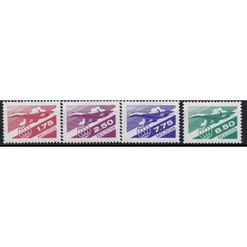 Moldavie Timbres Le Concorde 1992