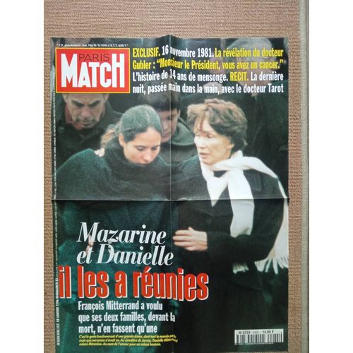 Affiche Une Paris-Match Numéro 2435