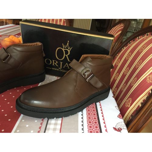 Chaussures Homme Taille 44. Marque Orjani. Confortable. Tout Cuir. Neuf. Haute Qualité.