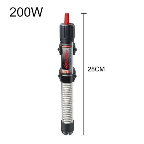 Chauffe-Eau Automatique En Verre Avec Couvercle De Protection,Thermostat Pour Aquarium,Accessoire Précieux Pour - 200w[F66803]
