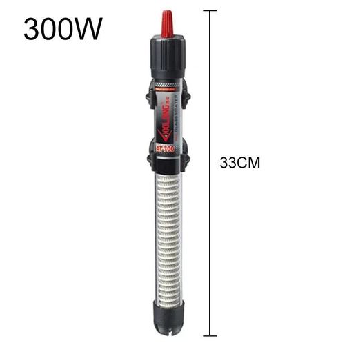 Chauffe-Eau Automatique En Verre Avec Couvercle De Protection,Thermostat Pour Aquarium,Accessoire Précieux Pour - 300w[F16862]