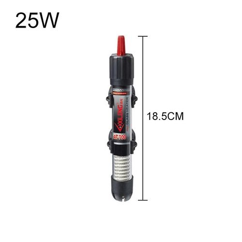 Tige Chauffante Pour Aquarium,Thermostat Automatique,Température En Verre,Chauffe-Eau Avec Étui De Protection- 25w-Eu[B902]
