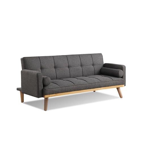 Banquette Clic Clac 3 Places Gris - Olan