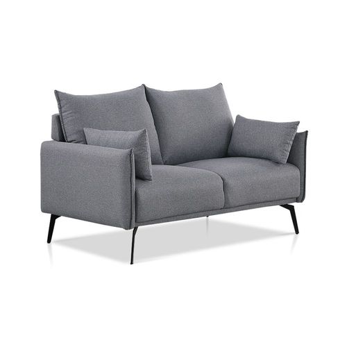 Canapé Scandinave 2 Places Gris - Ivar