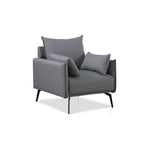 Fauteuil Scandinave 1 Place Gris - Ivar
