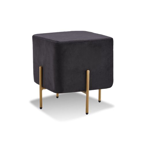 Pouf Design Noir - Danae