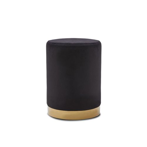 Pouf Design Noir - Iris