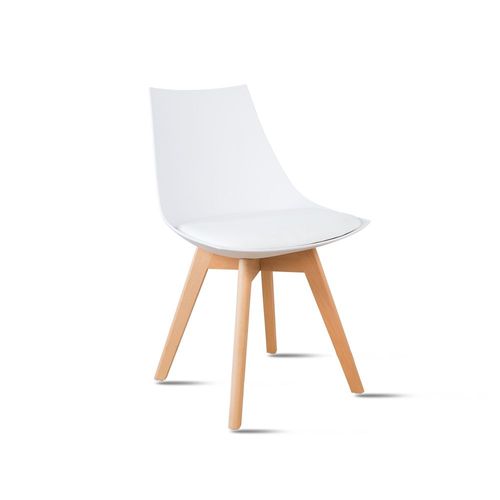 Chaise Scandinave Blanche - Prague