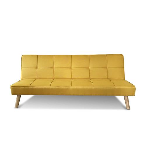 Banquette Clic Clac 3 Places Jaune - Siljan