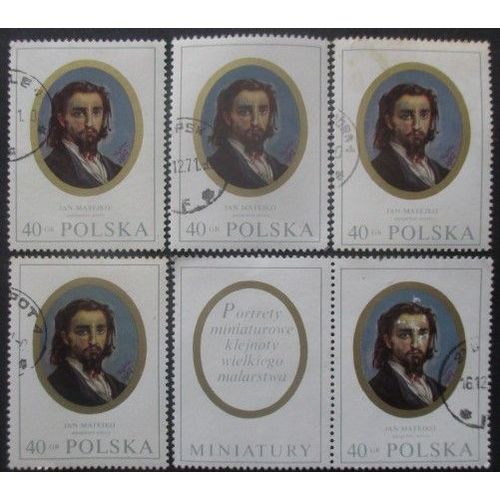 Pologne N°1867 X 5 Oblitéré