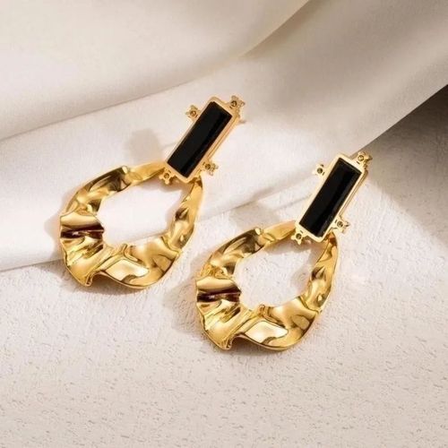 Boucles D¿Oreilles Créole Plaqué Or 