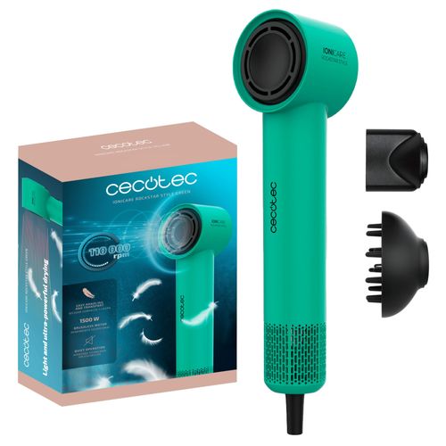 Ionicare Rockstar Style Green . Cecotec