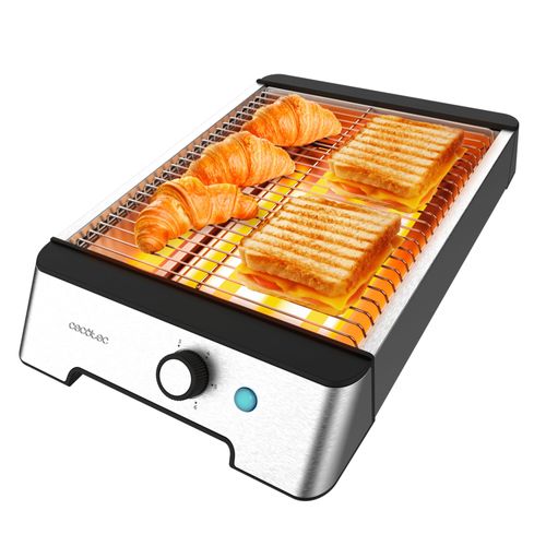NiceSlice Inox Grille-pain plat horizontal Cecotec
