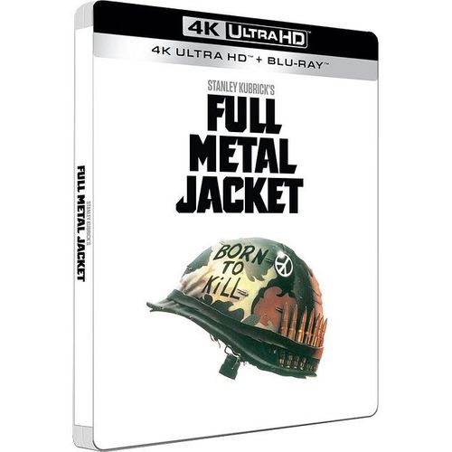 Full Metal Jacket - 4k Ultra Hd + Blu-Ray - Boîtier Steelbook Limité