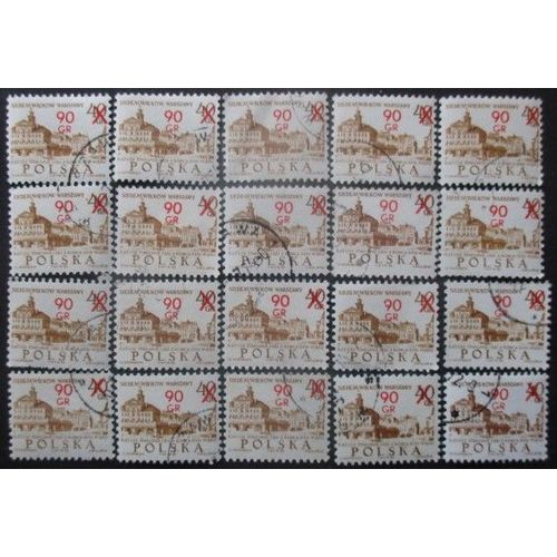 Pologne N°2042 X 20 Oblitéré