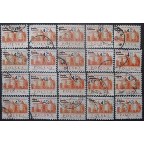 Pologne N°2047 X 20 Oblitéré